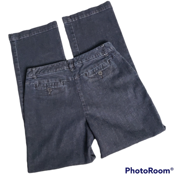 Talbots Stretch Straight Leg High Rise Jeans Size 8 - Picture 6 of 8